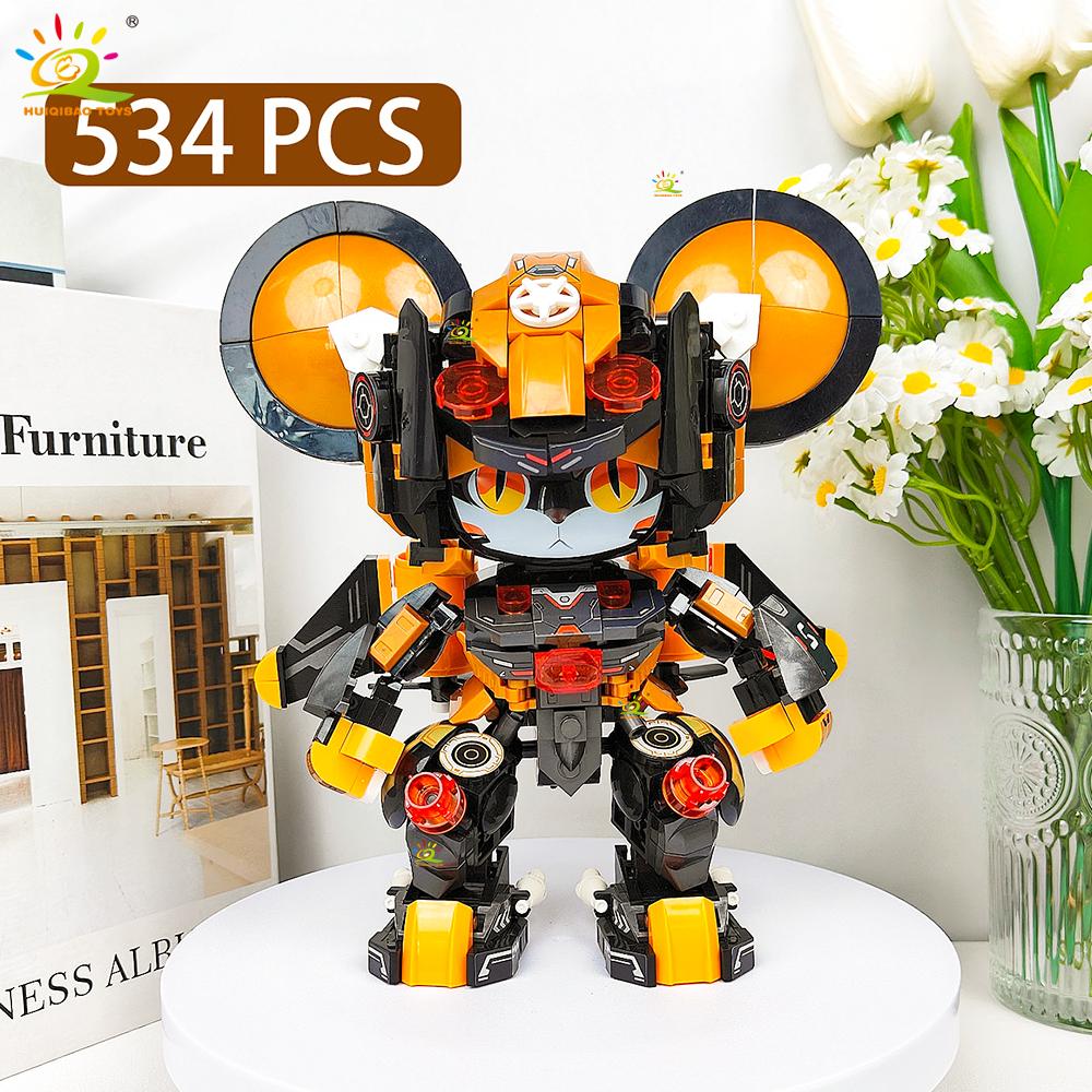 Non-Toxic Moc Animals Model Building Block Mouse Snake Sheep Monkey Series Brick Construction Toy Children Desk Home Decoration