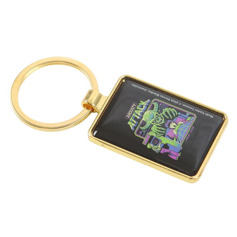 Steven Rhodes Anxiety Attack Keyring