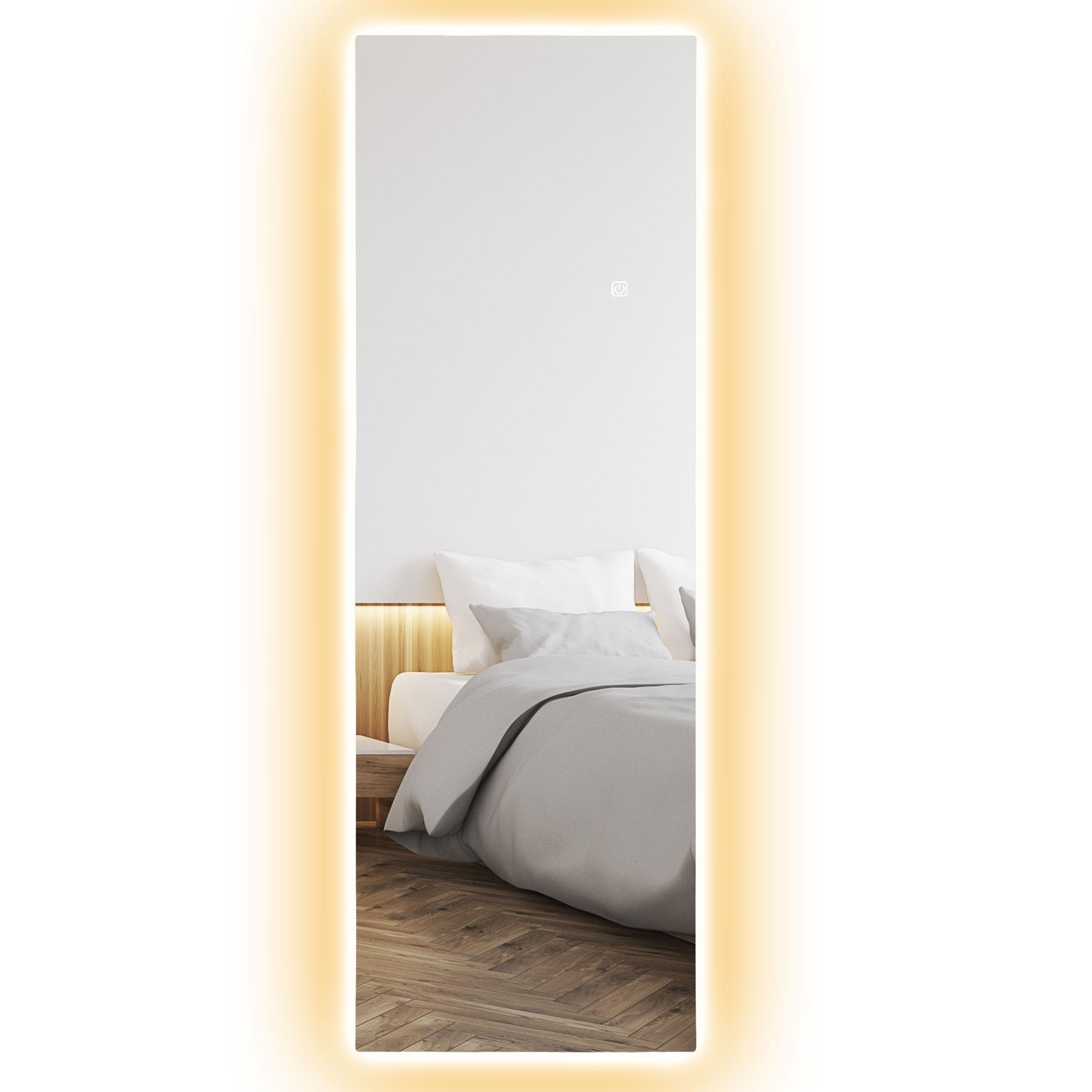 LED Full Body Mirror Dimmable Frameless