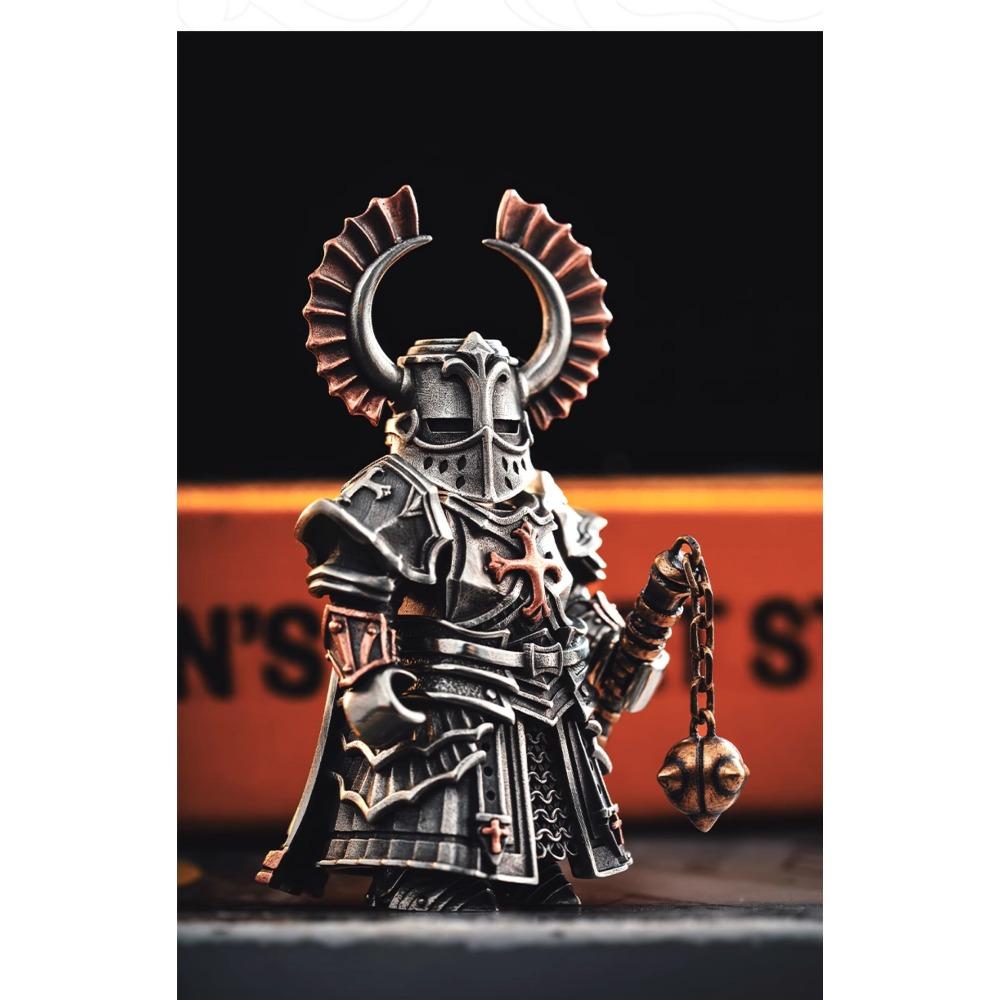 Crusader Ornament Tabletop Decoration Copper Handle Piece Creative Armor Figure Metal Figure Merchandise Souvenirs