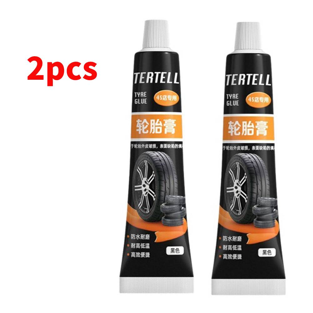 2pcs Multifunctional Instant Glue Tools Repair Liquid Tire Cracks Tire Glue Adhesive Artifact Car Parts Repair Crack Rubber