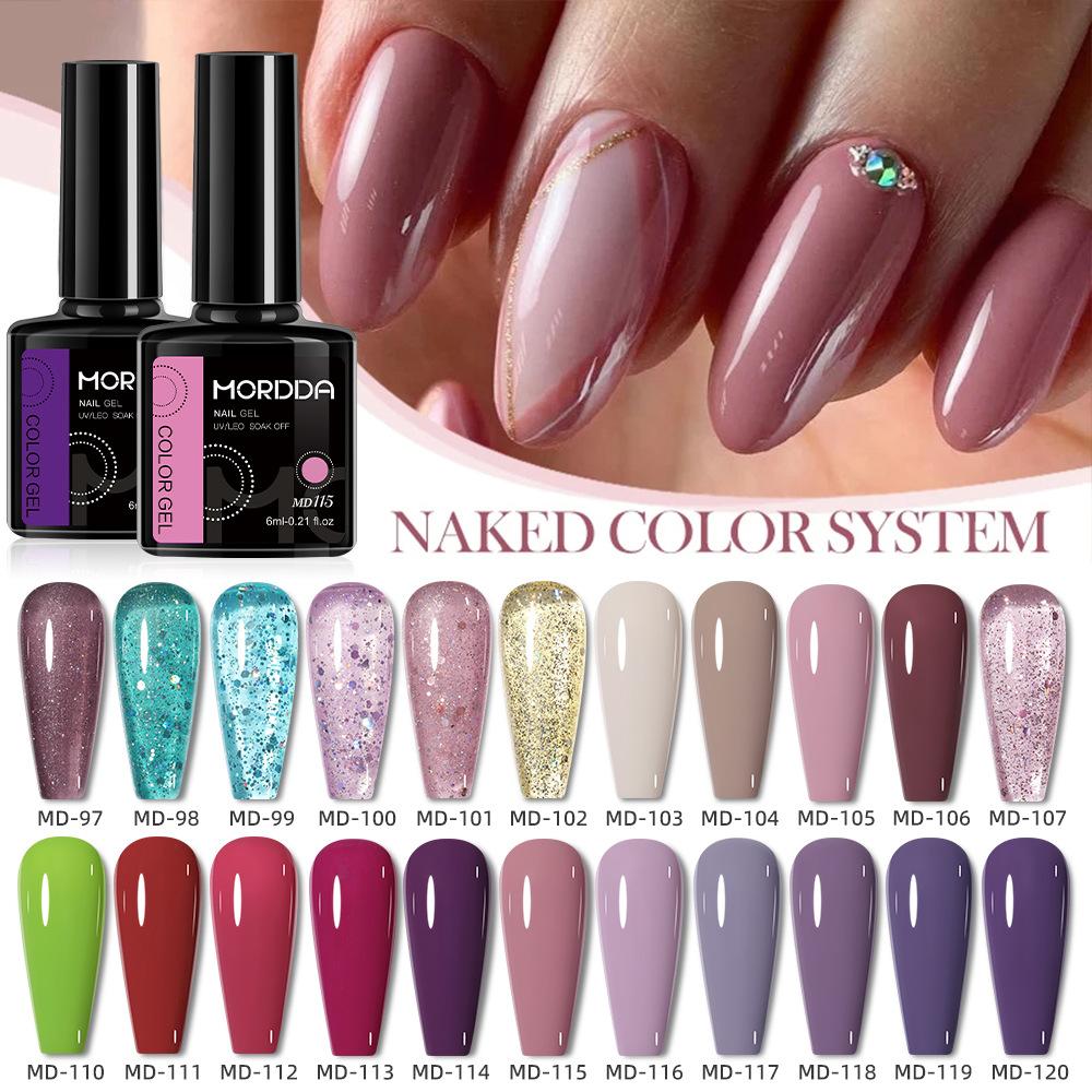 240-Color Nail Polish Glue Phototherapy Glue Whitening Nail Polish Nail Glue Special