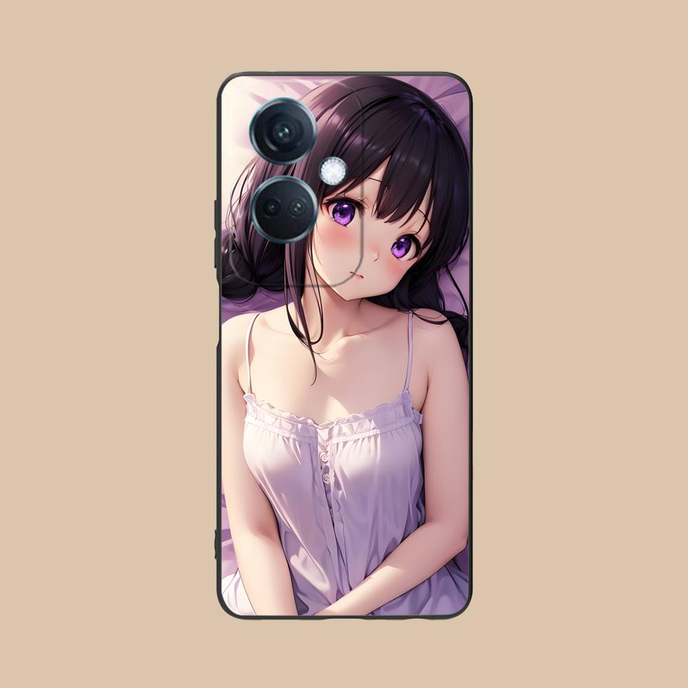 

Hyouka Chitanda Matte TPU Mobile Phone Case for OPPO Reno 14 13 12 11 10 9 8 7 6 5 F T Pro 5G Colorful Printing Cover OPPO Reno5 5G