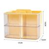Dust-proof Stationery Storage Box Large Capacity Makeup Brush Holder Pen Container  Student