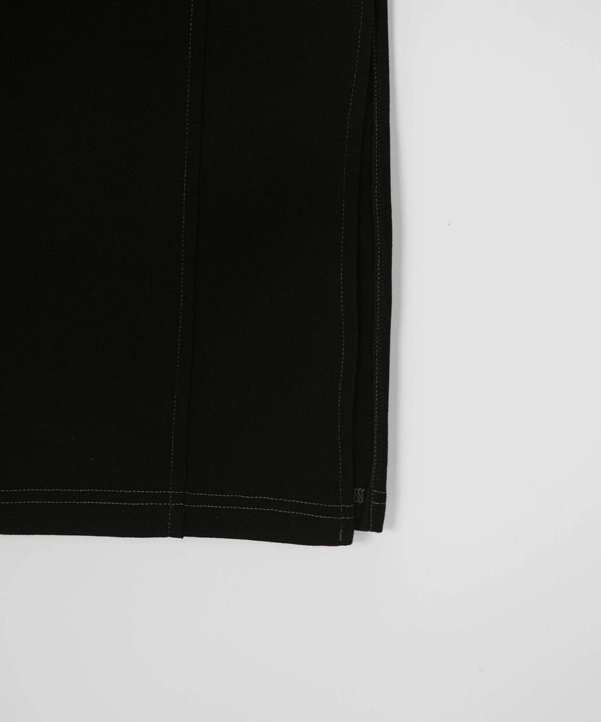 Aejeuon Dewy Long Skirt / Black