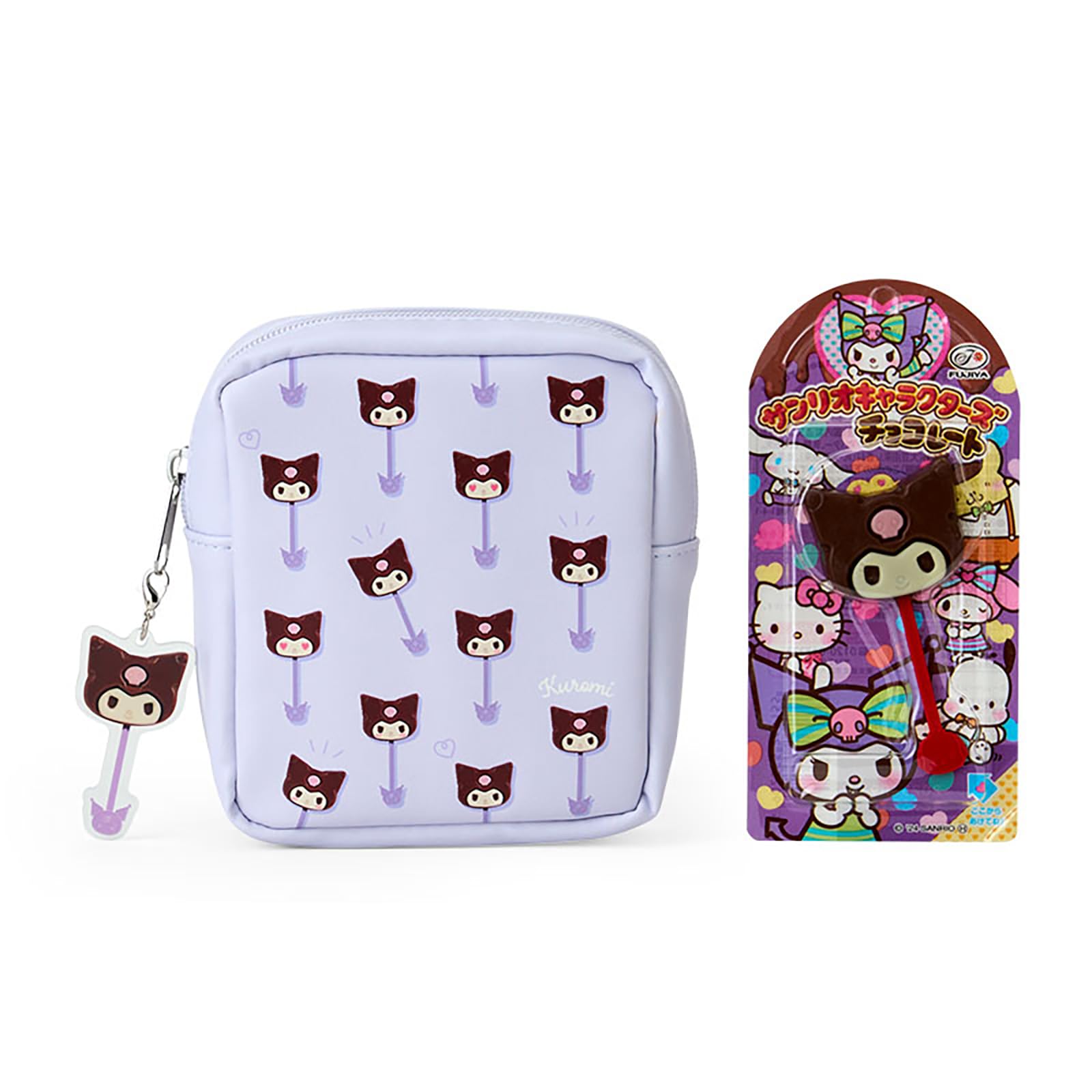 

Sanrio Fujiya Шоколадный батончик Сумочка Kuromi 475921 &