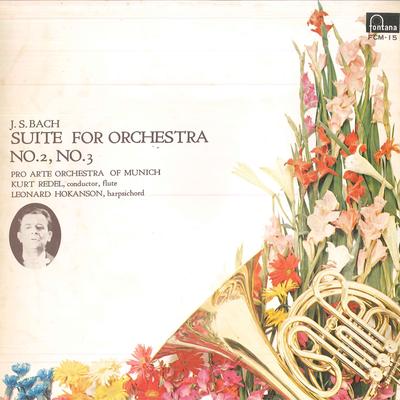 LP Record KURT REDEL ORCHESTRA PRO ARTE DE M  J. S. Bach Suite For Orchestra No. FCM15 FONTANA  Japan Classical Used