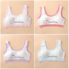 Biustonosze treningowe Dziewczyna Nastolatki Bielizna Jednolity kolor Sport Young Racerback Trening Crop Odpinany