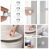 Self Adhesive Knobs Cupboard Drawer Pull Handle Knobs Brand Acrylic No Drilling Mirror Cabinet Handles for Furniture Drawer