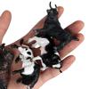 Cattle Decorative Figures Realistic Farm Animal Figurines Small Animals Educational Toys for Kids Home Decor