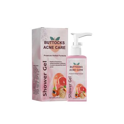 Buttocks Acne Care Shower Gel Body Skin Cleansing Mild And RefreshingButtocks Acne Care Shower Gel