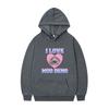 I Love Moo Deng Hoodie Funny Baby Hippo Meme Sportswear Men Women's Casual Oversized Hoodies Unsiex Fashion Brand Streetwear