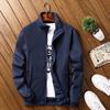 Men's Bomber Jacket Stand Collar Waterproof Windbreaker Male Clothing Sports Casual Jacket