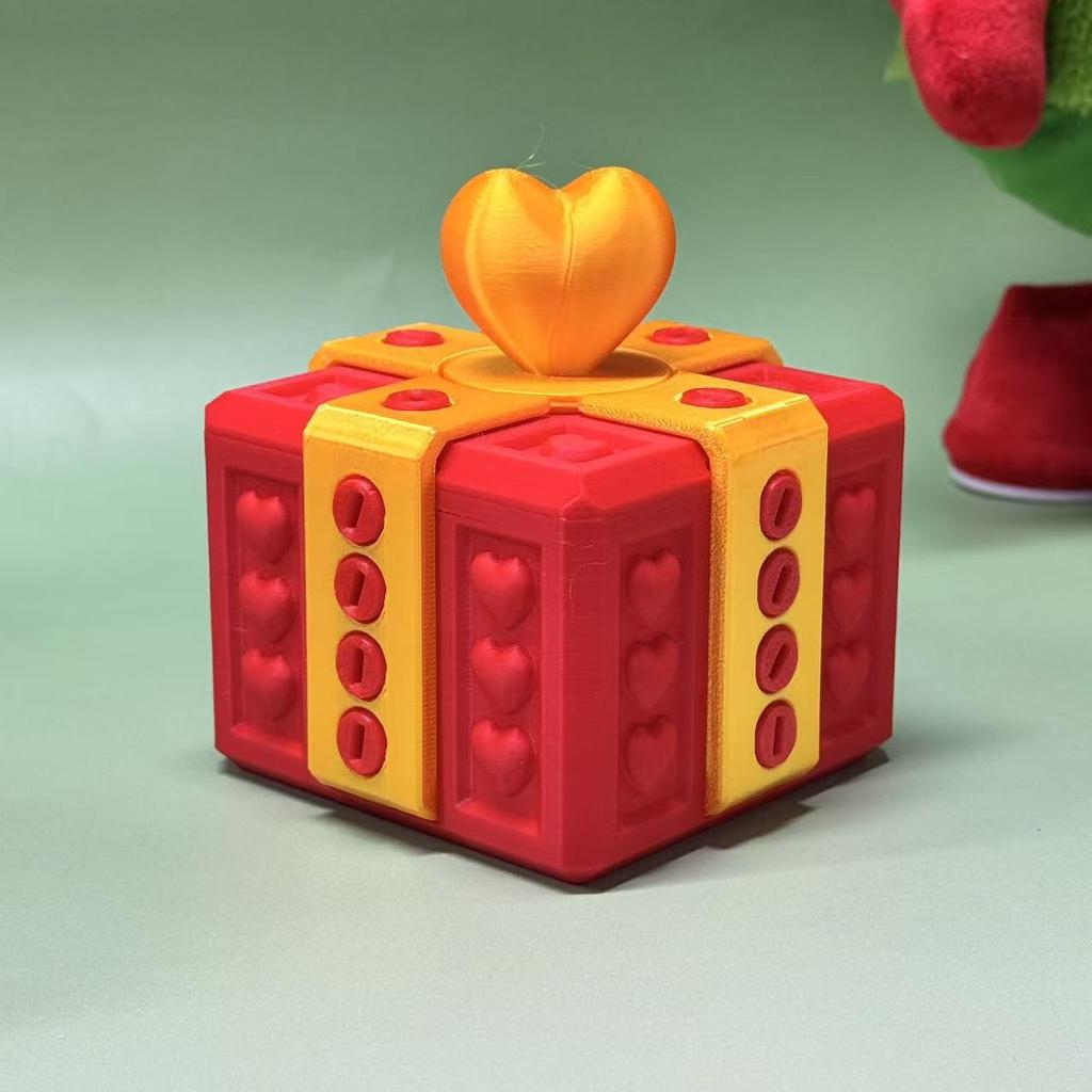 Out of the box pop-up Heart Gift Box Creative Desk Home Decor Gifts Love Novelty Valentine's Day Gift Box 2026