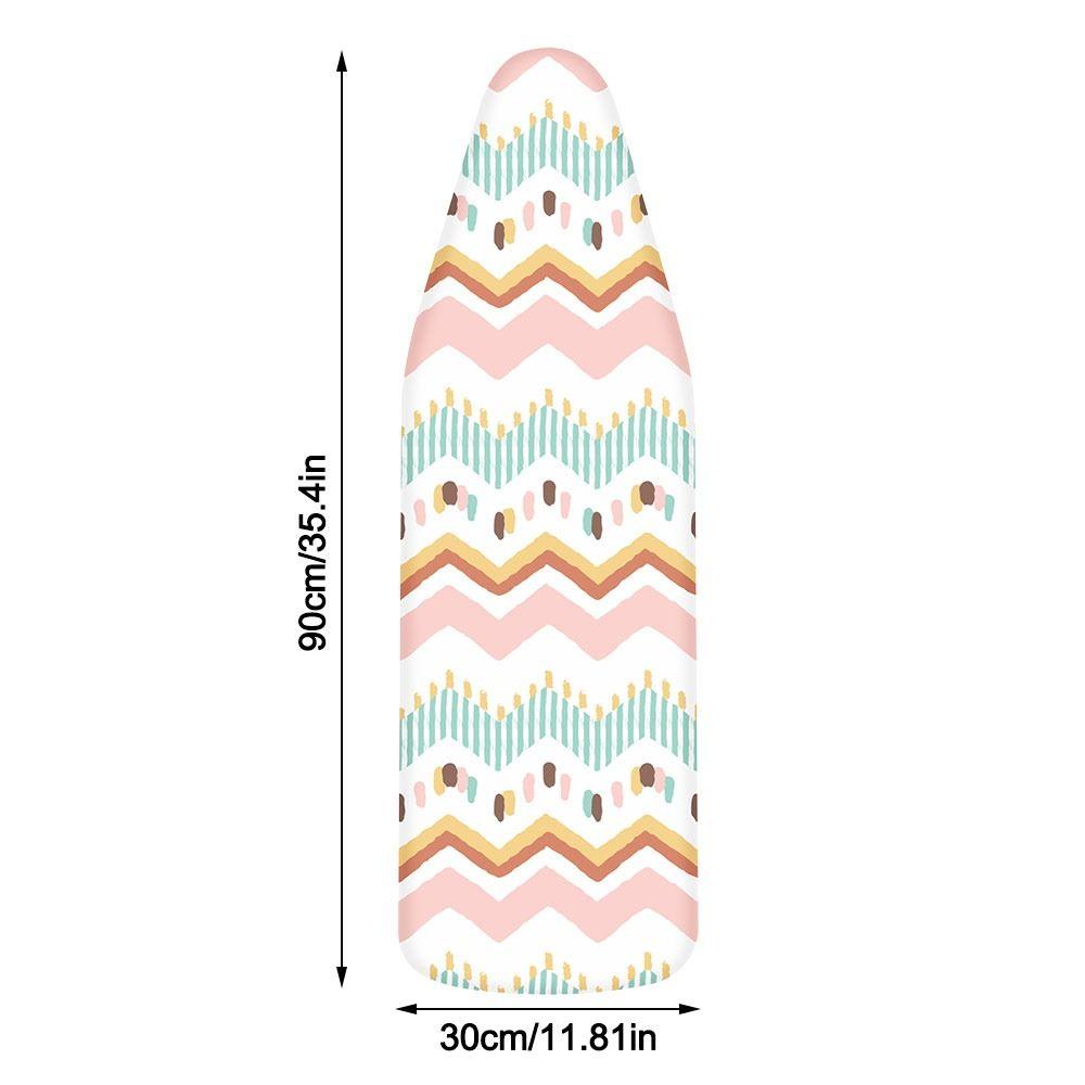Elastyczny pokrowiec na deskę do prasowania Odporny na ciepło i plamy Tkanina na deskę do prasowania Pogrubiony Osłona termiczna do prasowania