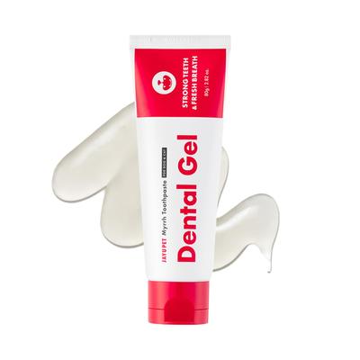 JAYU PET Dental Gel Toothpaste for Dogs and Plaque and Tartar Teeth Cleaning and Bad Breath Dental Care for Puppies and Veterinarian Approved - Cats,