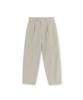 Beulaunyadeu W Loose Tapered Cotton Pants, Stone