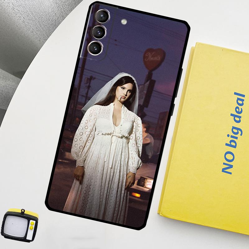 Lana Del Rey Phone Case For Samsung Galaxy S26 S25 S24 Ultra S20 S21 S22 S23 Plus S10 S24 FE S25 FE Cover