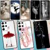 Ballet Ballerina Dancer Phone Case For Samsung Galaxy S25 S24 S23 S22 S21 Ultra S9 S10 Plus S20 FE Funda Cover Shell