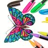 60pcs Unique Marker Pen Set | Glitter, Metallic, Neon, Pastel & Classic Shades | Perfect Art Gift for Adults & Students