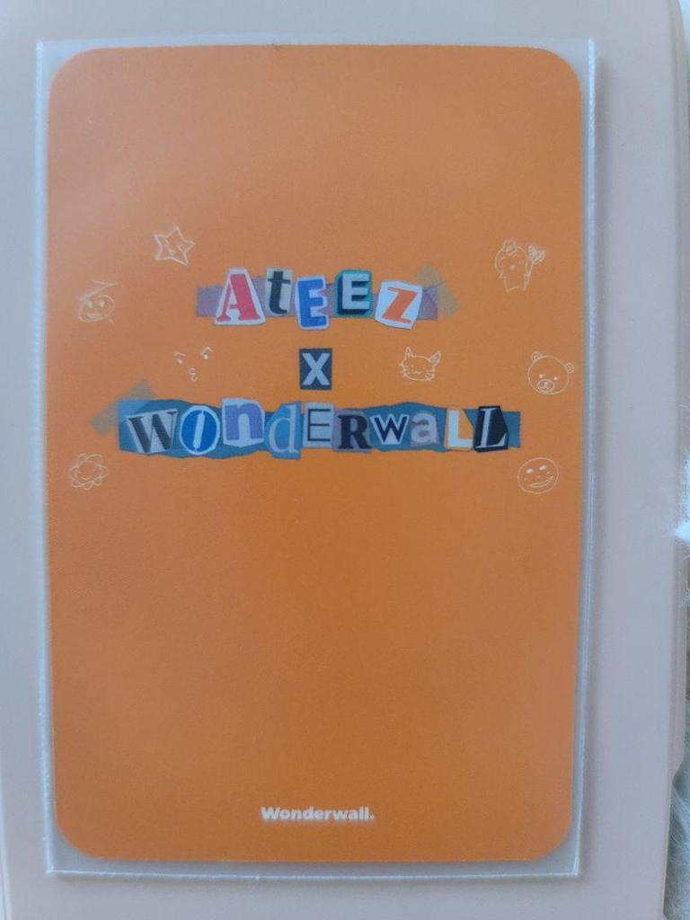[GEBRAUCHT] ATEEZ Wonderwall Kollaborationskarte