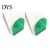 Decorative Book Holders for Home 1 Pair Acrylic Bookends, Clear Ends Shelves, Arch Display Racks DVDs Stopper, Bookshelf Organizer Bedroom Library