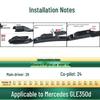 Multi-Functional Frameless Silent Wiper Blade for Mercedes GLE350/d/e
