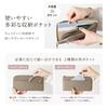 RafiCaro Long Genuine Large 20 Card Exterior Coin Silver Women's L-Zip Wallet, Leather, Capacity, Slots, Pocket, Purse, Slim, Lightweight,