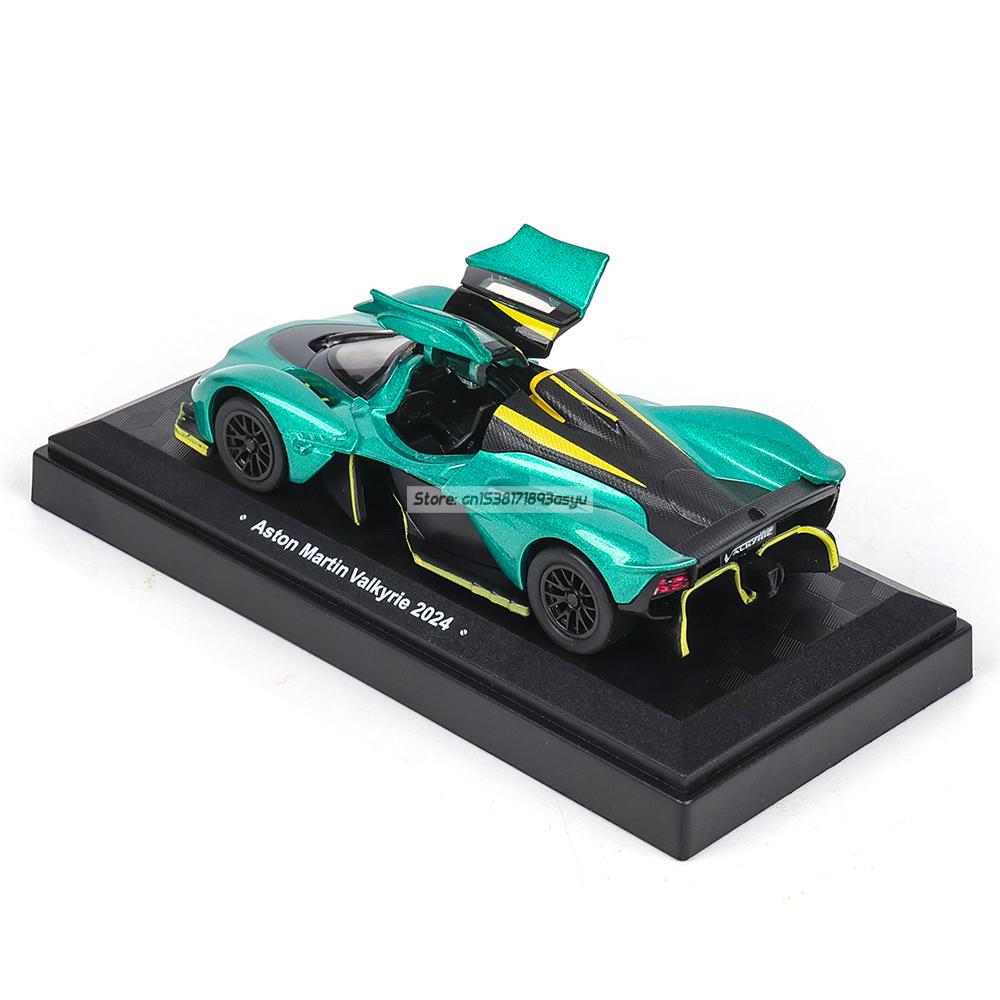 1/39 Legierungsauto-Modell Aston Martin Valkyrie 2024 Die-Cast Sammlung mit exquisitem Innenraum Spielzeug Exklusive Farbbox