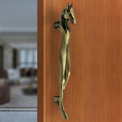 Heavy Duty Main Door Push Handle Horse Shape Door Handle For Main Door   Door Handle For Home/Hotel Office - Pack Of 1