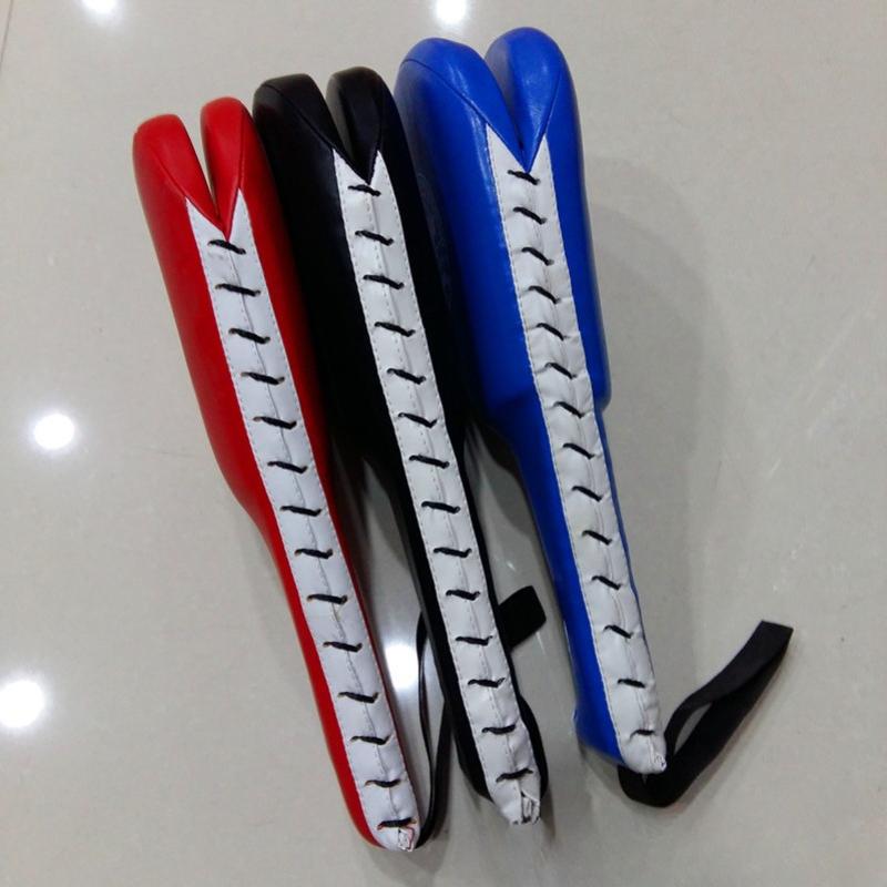 Adult Sanda Boxing Taekwondo Foot Target Training Target Chicken Leg Target Thickened and Durable Double Leaf Foot Target