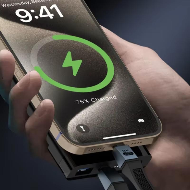 PD 240W Type-C To Type-C for Thunderbolt 5 Full-function Data Cable Fast Charging 8K Video Output Functional 80Gbps Transmission