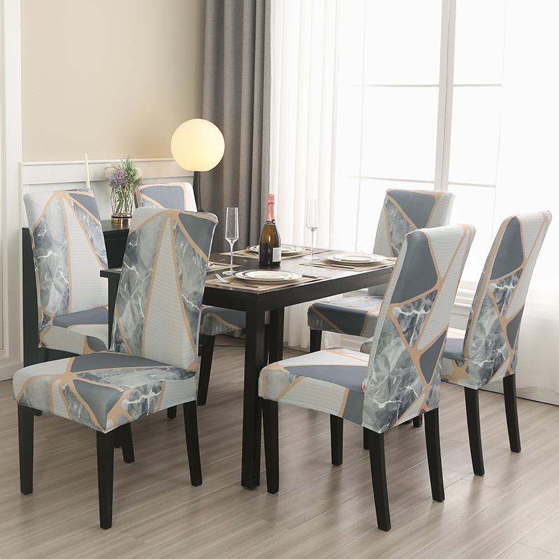 Dining Chair Slipcover Parsons Chair Furniture Protector Stretch Chair Covers For Dining Room, Restaurant, Kitchen, Party 4/6Pcs