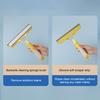3 In 1 Window Squeegee Cleaner with Spray Bottle Ergonomic Design Double-sided Wipe Window Scrubber Cleaning Tool