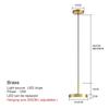 Modern Design LED Pendant Lights Room Decoration Nordic Bedroom Chandelier Minimalist Restaurant Indoor Bedside Night Light