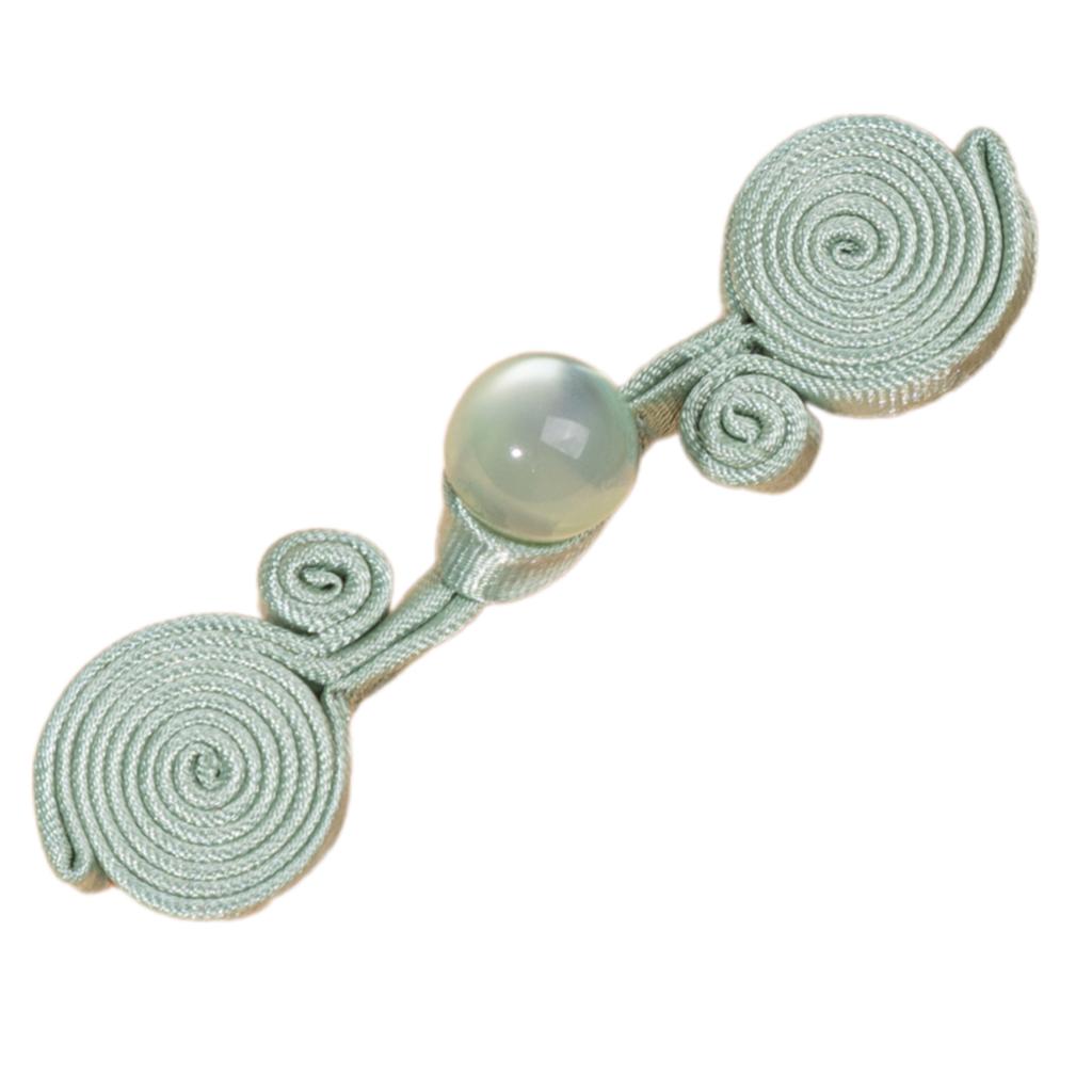 Oriental Styles Buttons Polyester Traditional Handmade for Clothes Decorative Woven Clothing Accessories