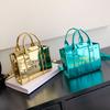 Women Luxury Designer Handbag Fashion Patent Leather Tote Bag Large Capacity Satchel Purse for Outdoor Travel Work Shopping