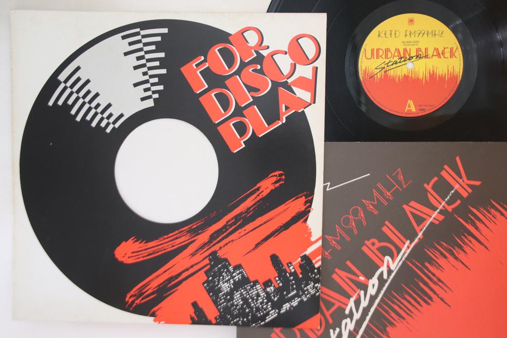 LP Record VARIOUS - Kltd Fm99mhz Urban Black Station ALAM1020PROMO A&M Japan Soul/Funk Used