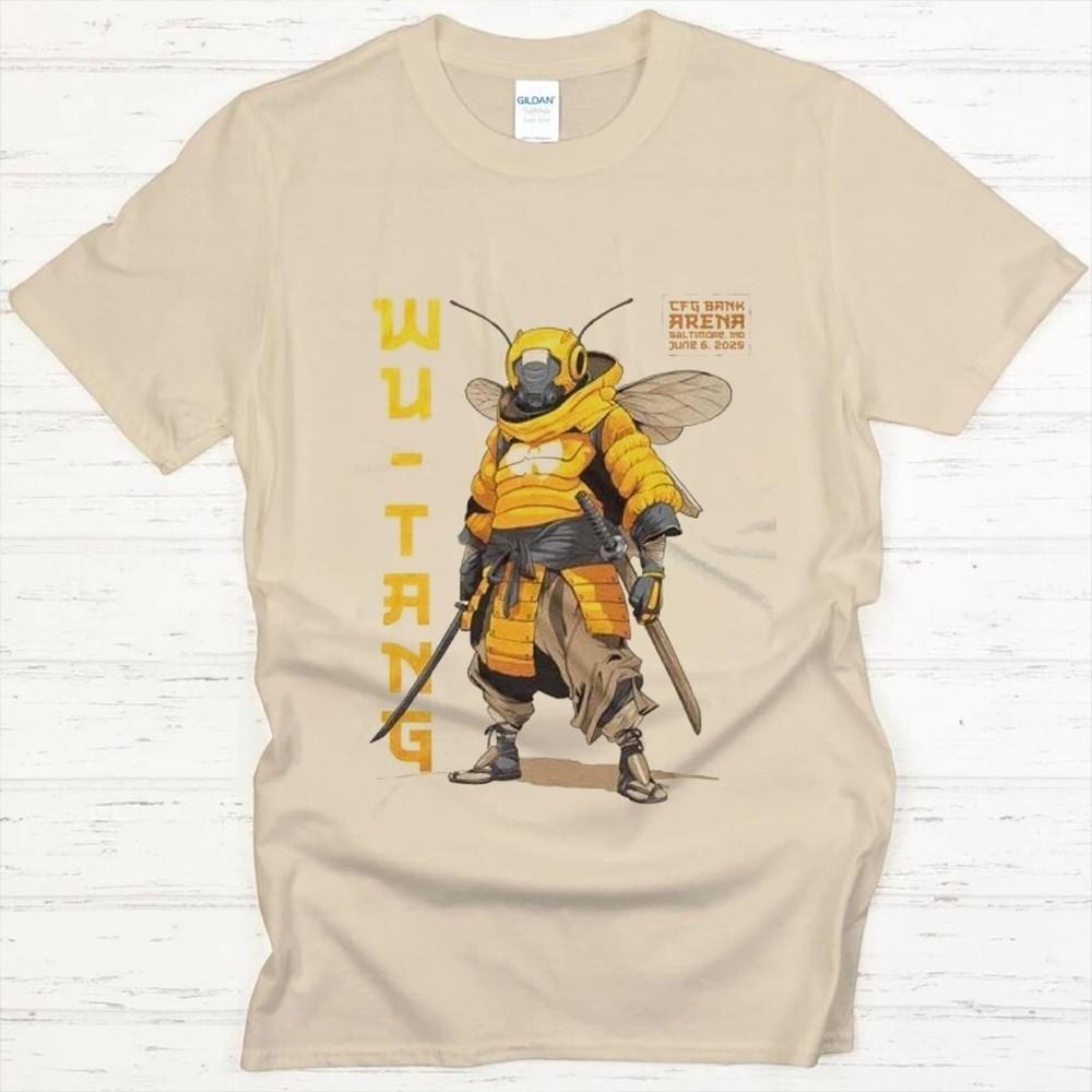 

Wu Tang Clan Baltimore Maryland 2025 Venue On June 6 2025 Killer Bee T-Shirt 4XL