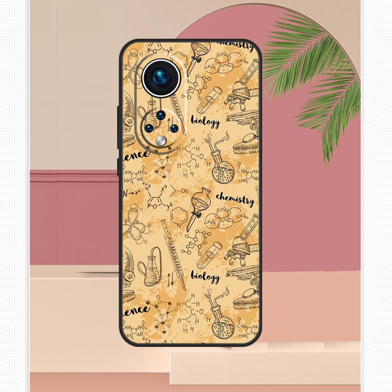 

Vintage Seamless Chemistry Laboratory Case For Honor Magic 5 6 7 8 Pro Honor X9c X9b X9a X8b X8a X8c 50 70 90 400 200 Lite Cover Honor 200 Pro
