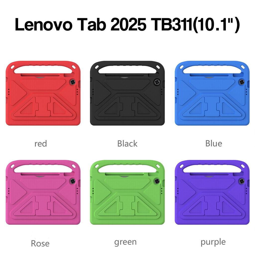 For Tab TB-311FU 10.1 Inch K10 2nd TB311XU 10.1" Case Shockproof Kids Cartoon Holder Eva Handle Tablet Cover
