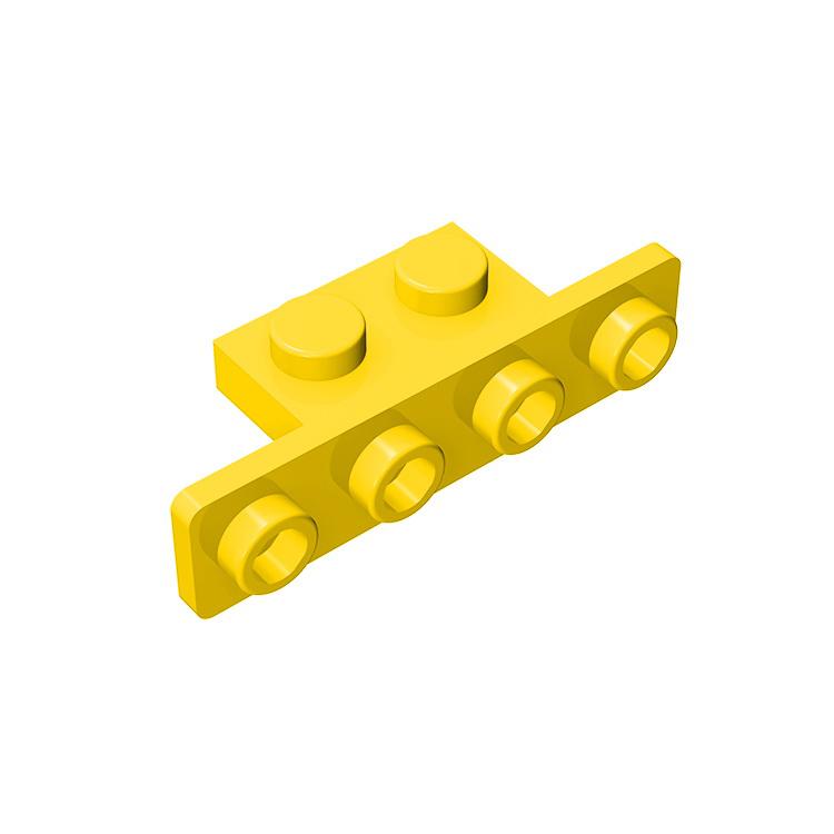 Rainbow Pig MOC Particles 10201 2436 28802 Bracket 1 x 2 - 1 x 4 For Building Blocks Parts DIY Assembles Bricks Tech Kids Toys