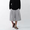 Onl Men Pin Tuck Bermuda Shorts 7 8 Length