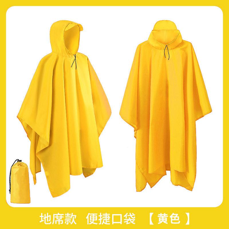 Custom 3-in-1 Cloak Raincoat Multifunctional Hiking and Riding Portable Polyester Tuff One-Piece Raincoat