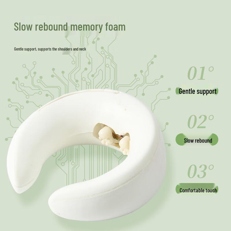 BAOPAI U-shaped Neck Massager Pillow CN plug (adapter included)