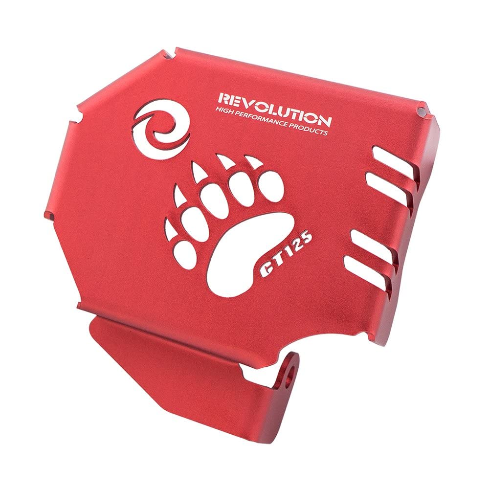 

GTR Revolution Honda Hunter Cub CT125 Throttle Body Cover/Accelerator Valve красный