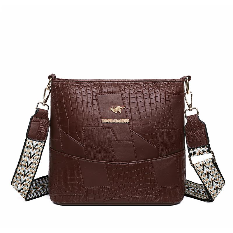 

Retro fashion bag women s summer new high-end temperament shoulder bag messenger bag кофейный