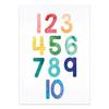 Numbers Alphabet Baby Room Wall Poster Education Picture Kid Bedroom Shape Nursery Wall Art Print Painting Nursery Decor Room