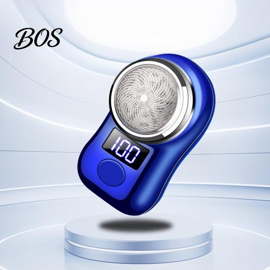 Digital Display Shaver Mini Men Electric Shaver, LED Waterproof Wet And Dry Cordless Beard Pocket Size Razor, USB Rechargeable Trimmer Razor