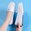 An Zue En Women's Soft Sole Leather Nurse Shoes